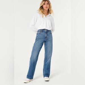 Hollister ultra high rise dad jeans